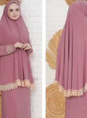 Women’s Two-Piece Prayer Dress – Cool Lycra Fabric – Full Modest Coverage – Fits Most Sizes – Turkish Quality – Perfect Gift Option