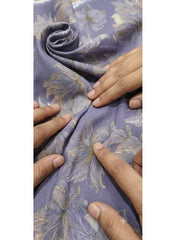 Women Unstitched Silk-Blend Fabric for Jalabiya & Kandura – Premium Cotton Silk-Blend Arabic Dress Material (3m Length x 1.4m Width)
