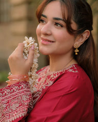 Sadaf Emb Farshi Shalwar Set