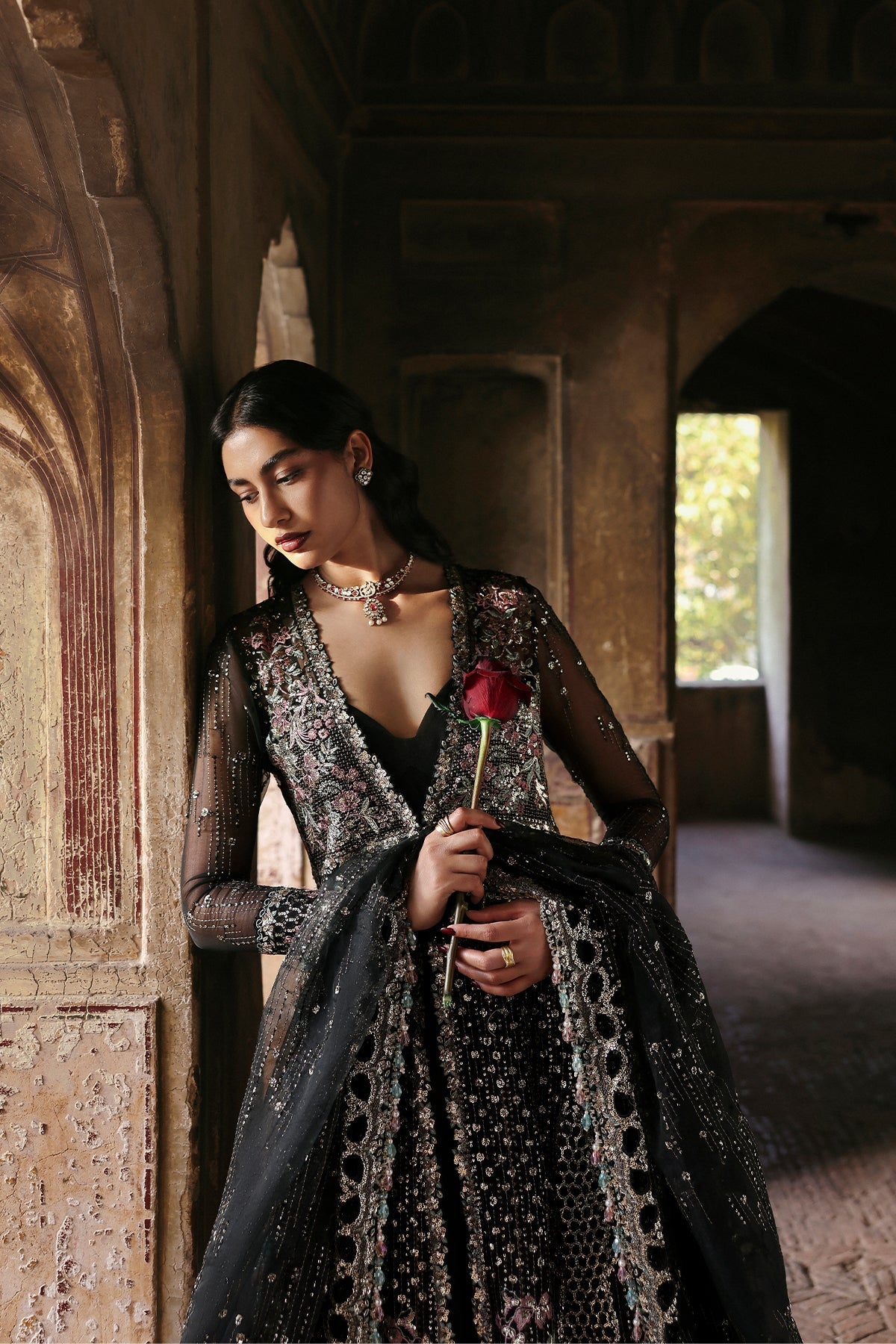 Kaashvi by Ayzel Unstitched Organza Embroidered Suits 3 Piece AAF25KW ARUSHІ AZW-25-V2-03 – Wedding Collection