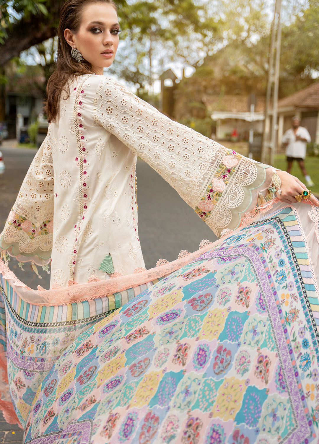 Neroli By Annus Abrar Unstitched Embroidered Lawn 3 Piece Suit ABR26UNL 09 Amal – Festive Collection
