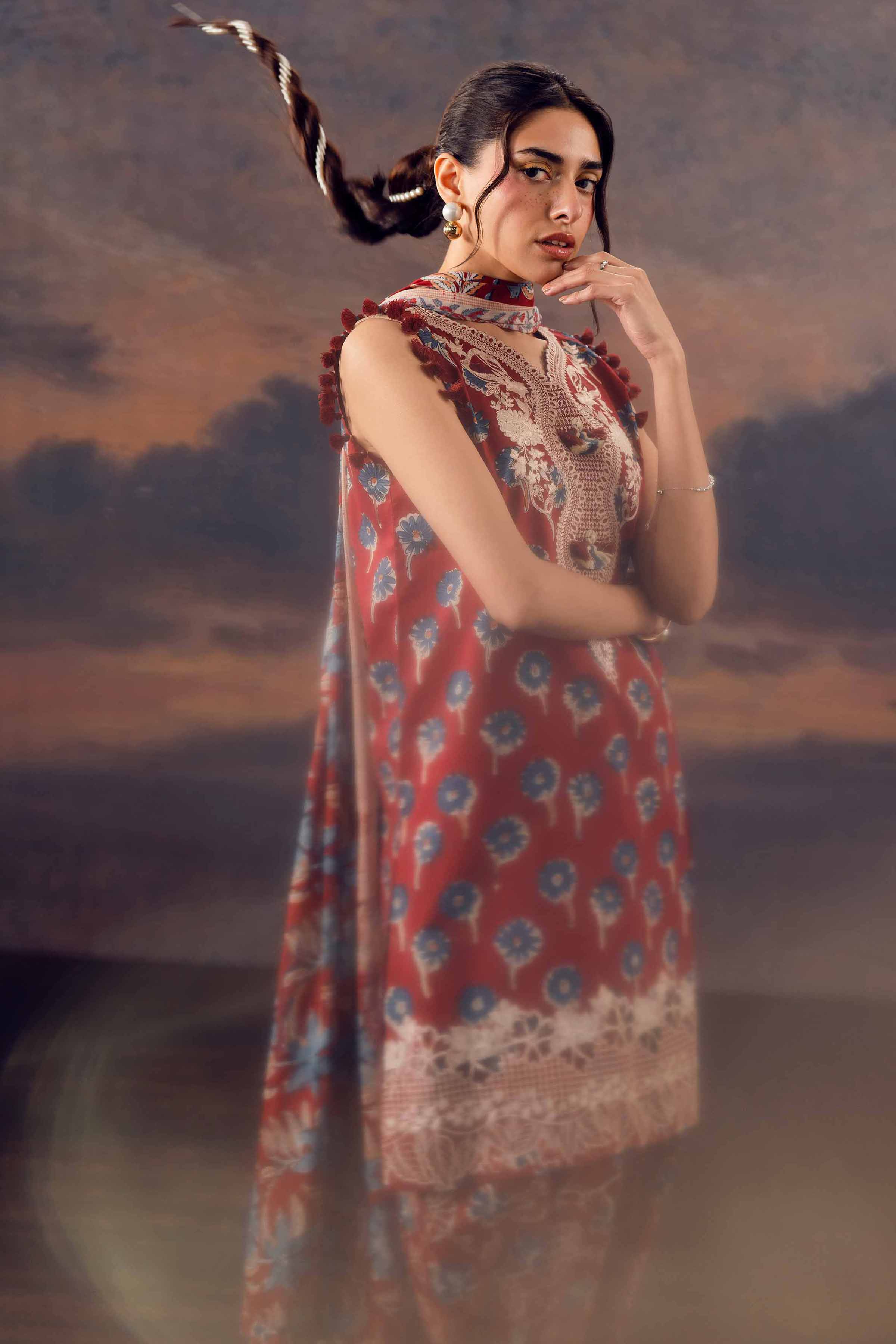 Nishat Unstitched Embroidered Lawn 3 Piece Suit – NL26-42601165 – Summer Collection