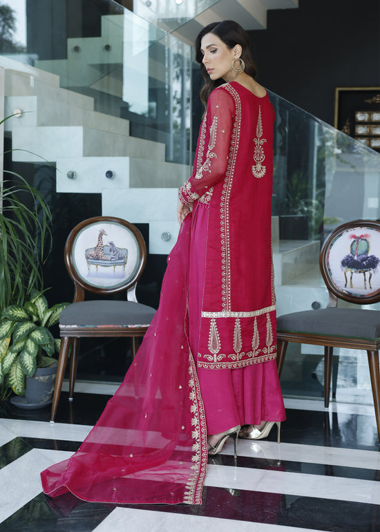 Merakish By Shahzeb Textiles Embroidered Khaddi Suits Unstitched 3 Piece ST22MK MR-C-V1-D9 – Magenta