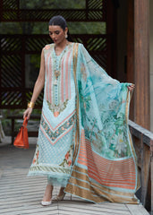 Crimson by Saira Shakira Embroidered Lawn Suits Unstitched 3 Piece CR2LS 5B-SHIGAR - Luxury Collection-