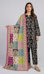 ELEGANT AND SOPHISTICATED ZAYA LAWN 3 PIECE SUMMER WARDROBE.
