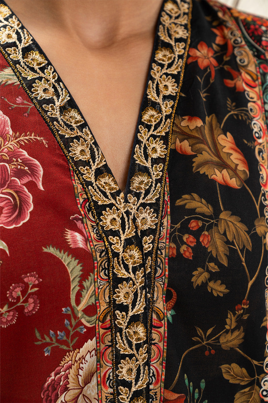Beechtree Unstitched Embroidered Lawn 3 Piece Suit – NEW HERITAGE – Summer Collection