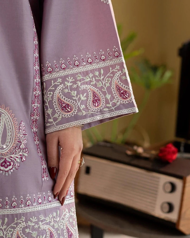 Qaifa Emb Farshi Shalwar Set