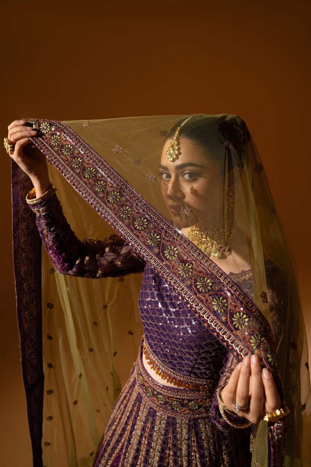 Hem-Stitch Luxury Unstitched Wedding Collection – Rani-05