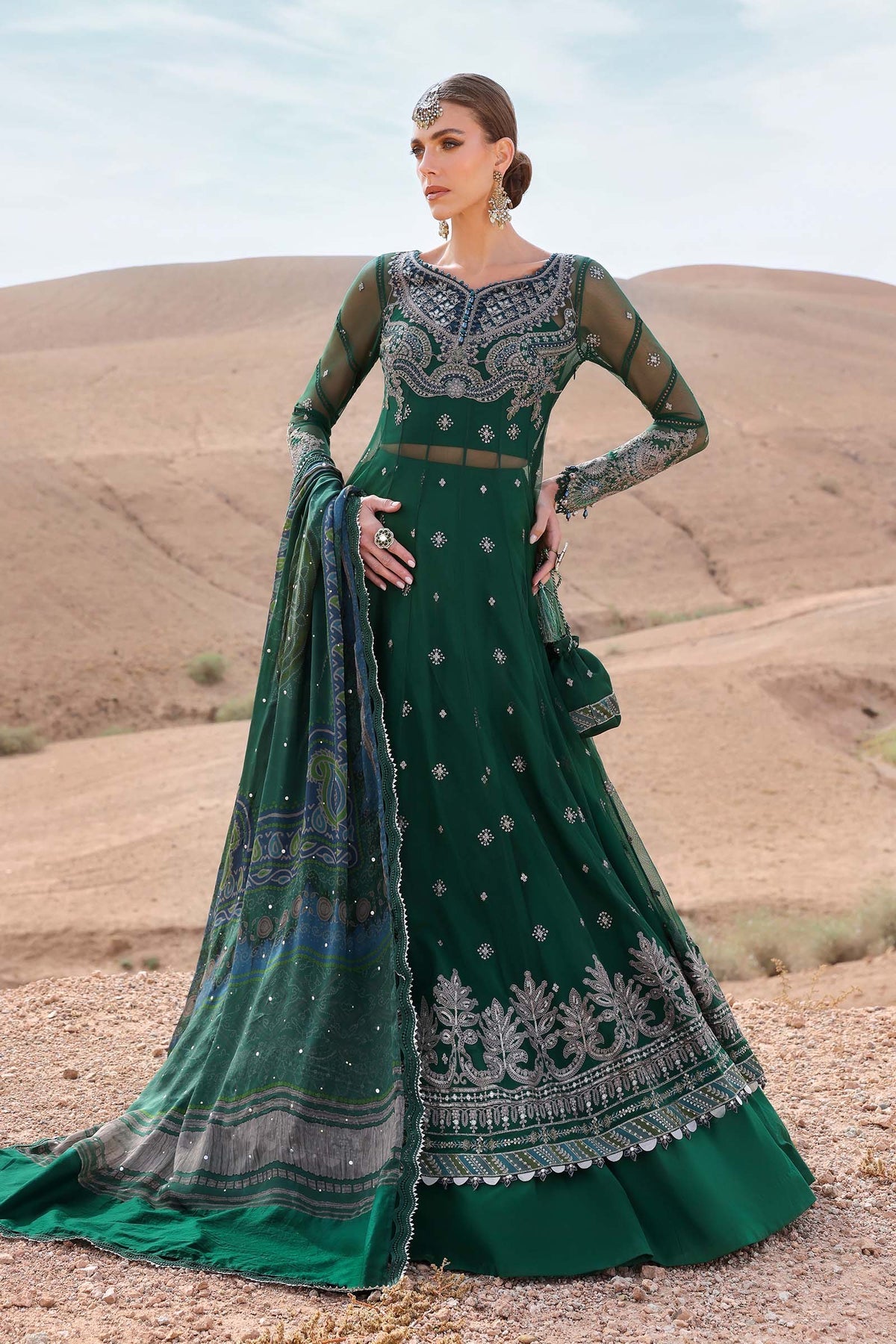 Maria B Embroidered Suits 3 Piece Unstitched Embroidered Lawn Suit | D-2507-A