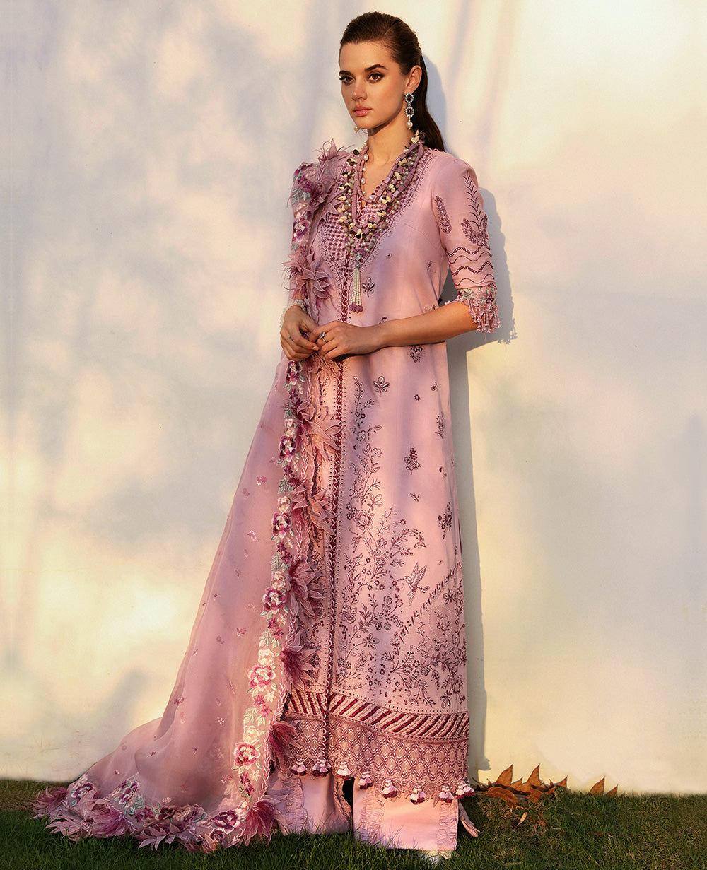 Kalani by Republic Womenswear Embroidered Lawn Suits Unstitched 3 Piece RW25KL RP-D4B Gulbahar - Summer Collection