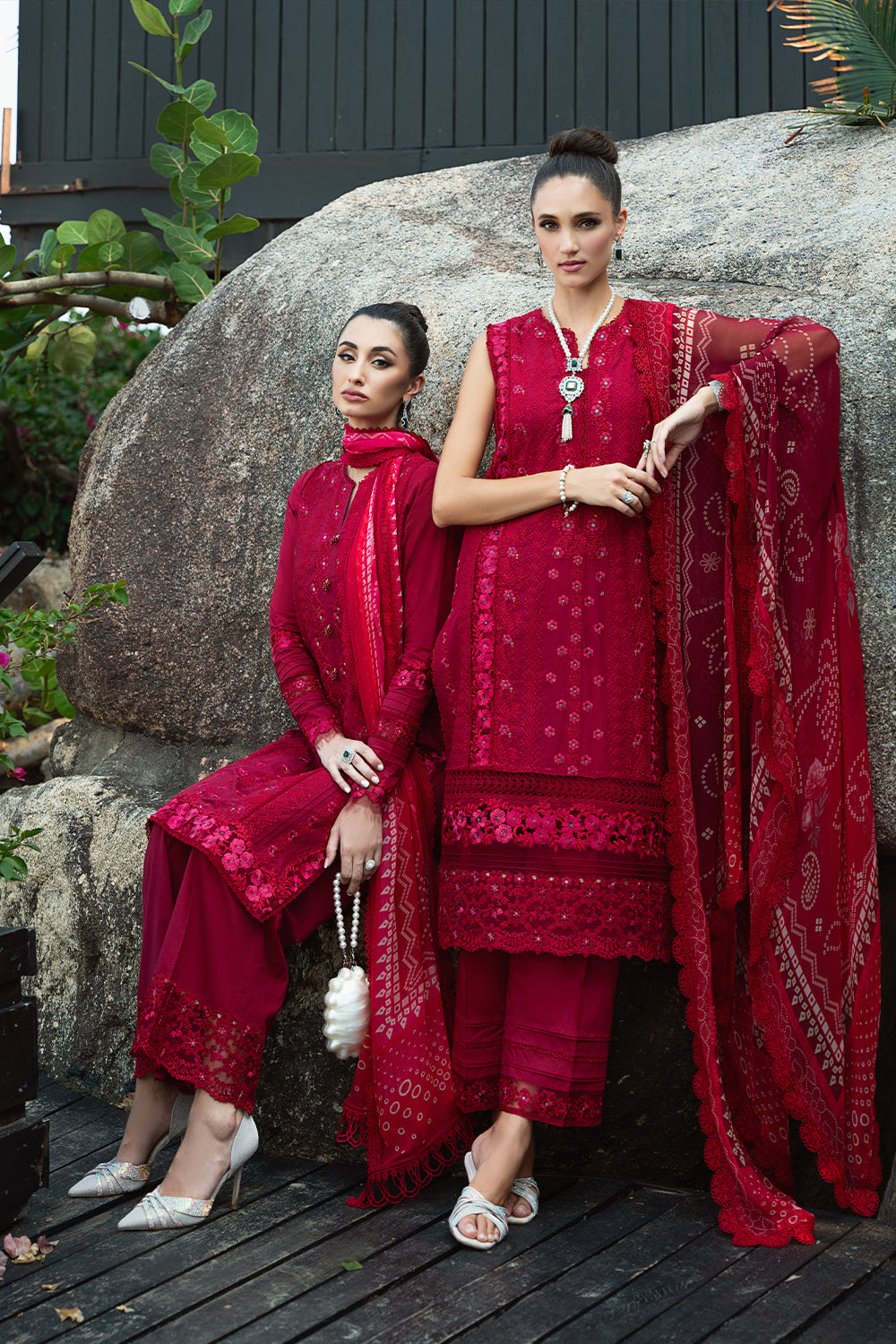 Saira Rizwan Embroidered Lawn Suits Unstitched Lawn SR24L2 D-02 Sophia - Summer Collection