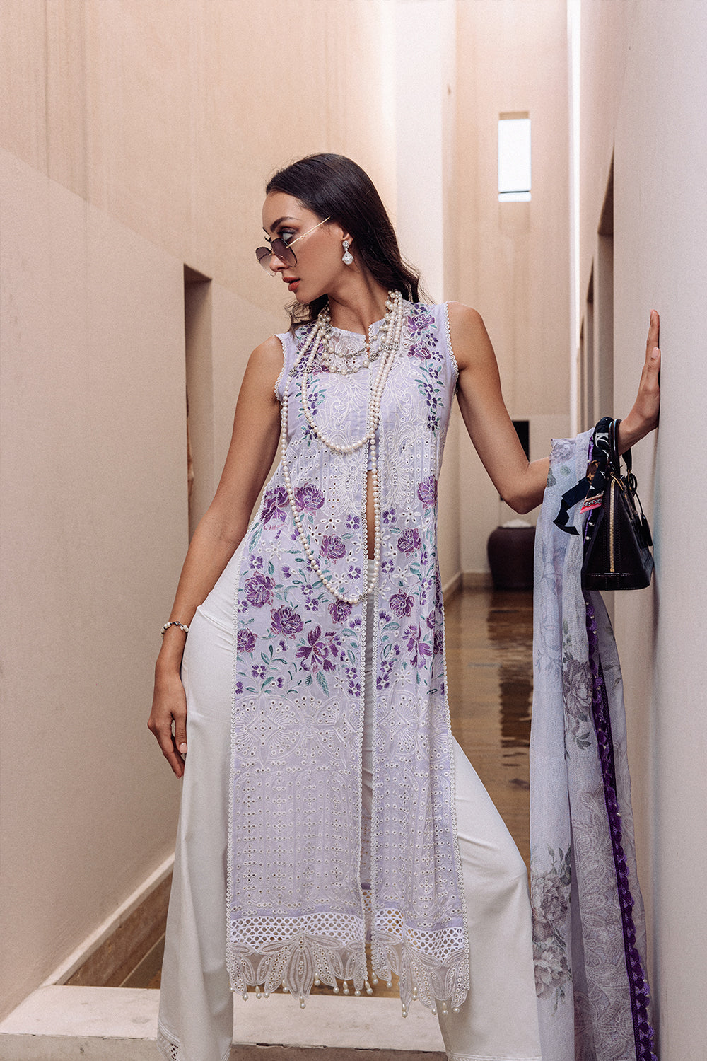 Saira Rizwan Embroidered Lawn Suits Unstitched Lawn SR24L2 D-12 Nadin - Summer Collection