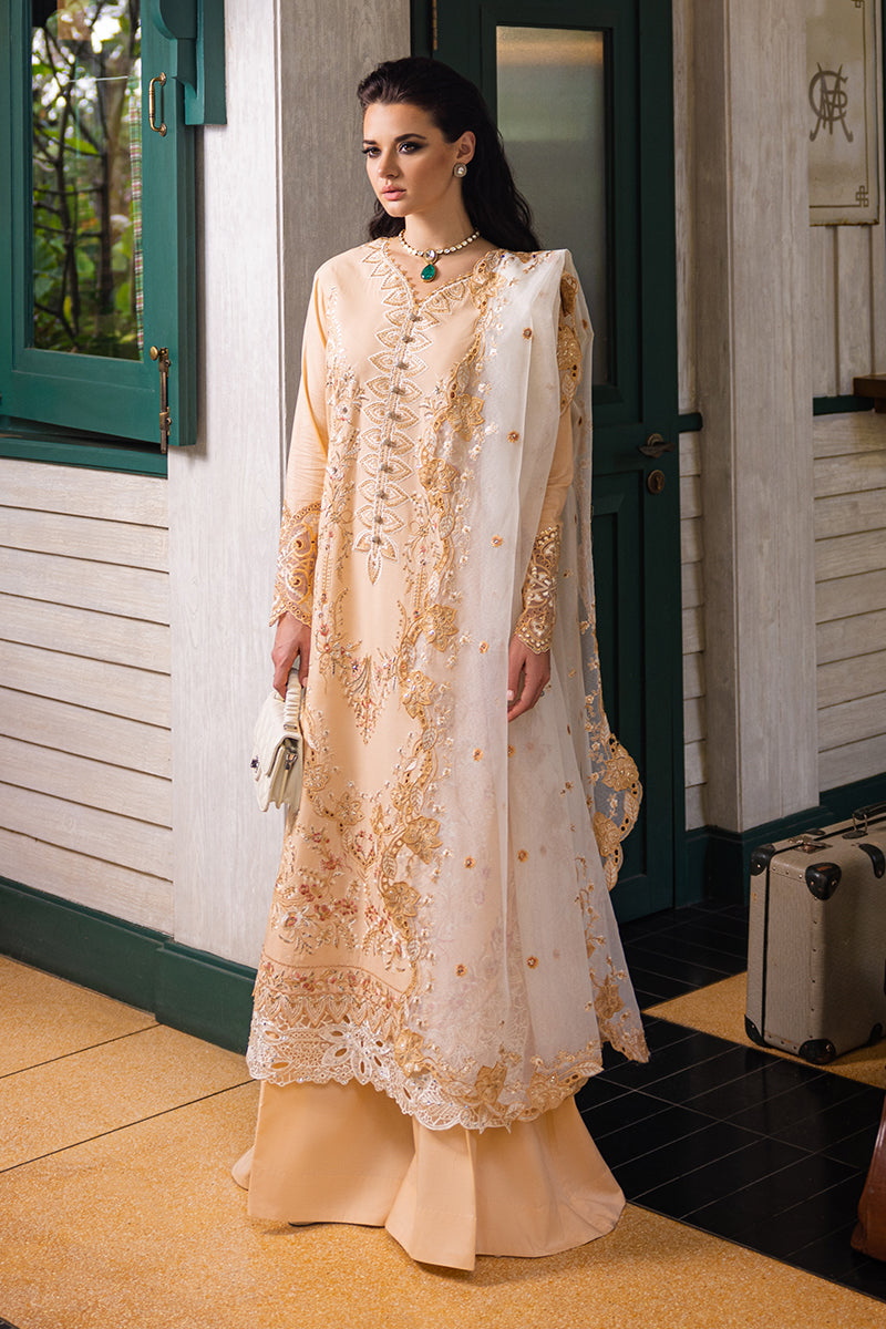Mushq Embroidered Lawn Suits Unstitched 3 Piece MQ24OE D-10 Odysseyy