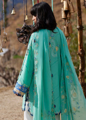 Meili by Zaha Unstitched Embroidered Lawn 3 Piece Suit ZK26UML ZL26-06A – Festive Collection