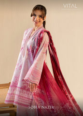 Sobia Nazir Vital Luxury Embroidered Lawn Suit Unstitched 3 Piece SN26UVL 3A – Summer Collection