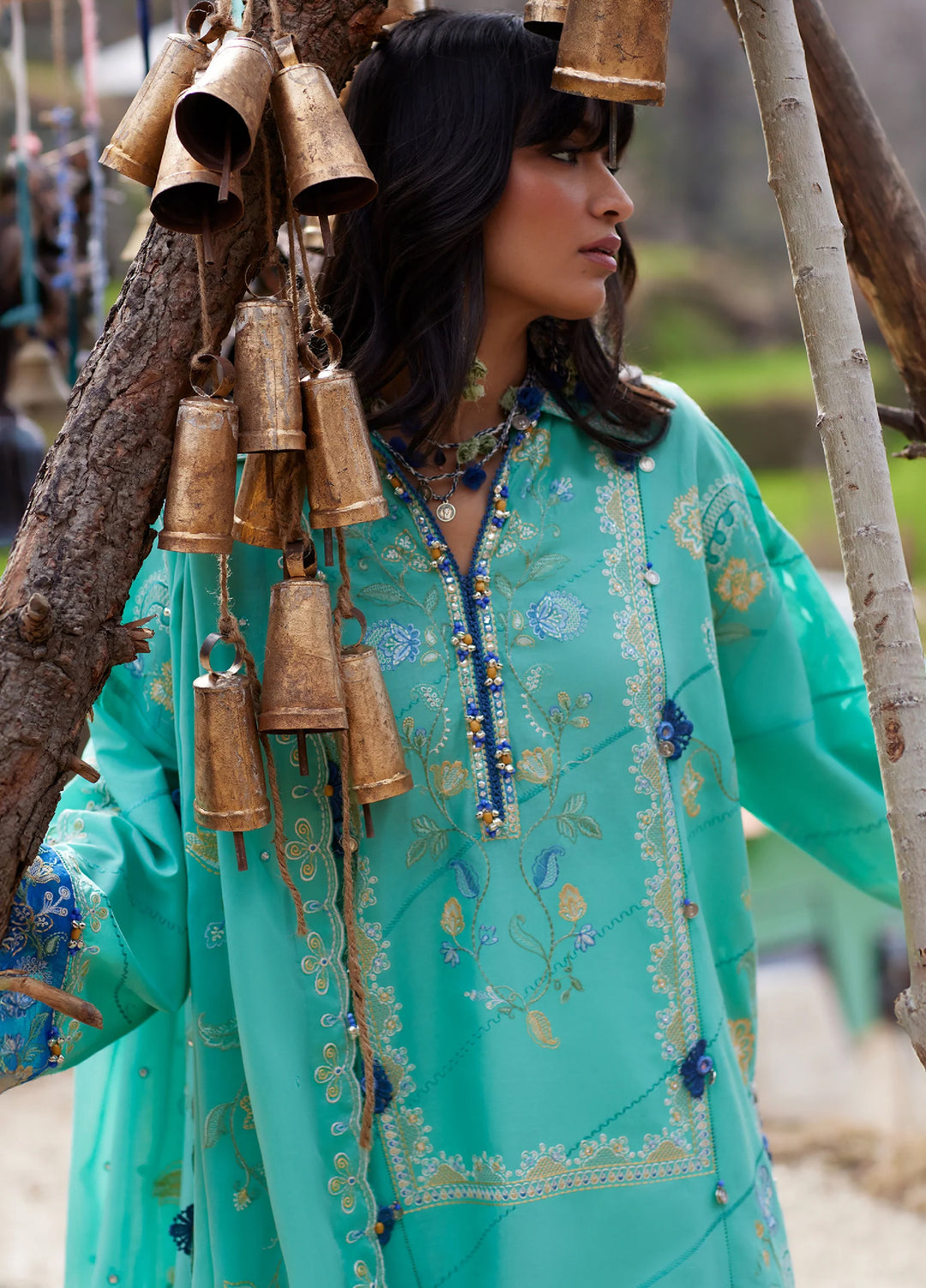 Meili by Zaha Unstitched Embroidered Lawn 3 Piece Suit ZK26UML ZL26-06A – Festive Collection