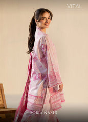 Sobia Nazir Vital Luxury Embroidered Lawn Suit Unstitched 3 Piece SN26UVL 3A – Summer Collection