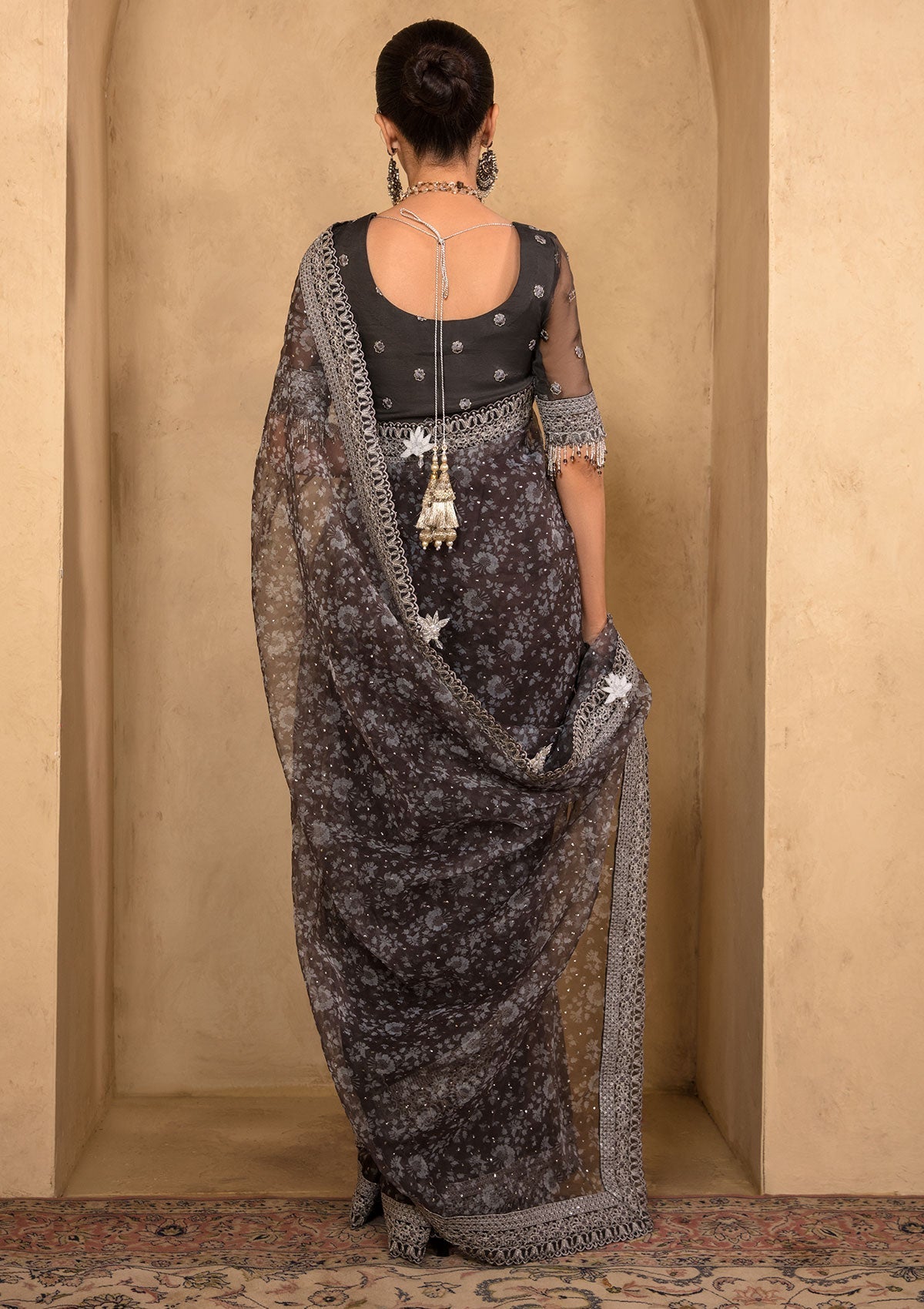 Jahan Aara by Nayab Premium Unstitched Saree NS-002 JAIPUR