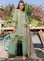 Carnation By Rang Rasiya Embroidered Karandi Suit Unstitched 3 Piece RR24CE D-06 Lisa - Winter Collection