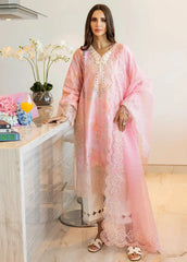 Carnation by Rang Rasiya Embroidered Lawn Suits Unstitched 3 Piece RR25CS D-11 Freesia - Summer Collection