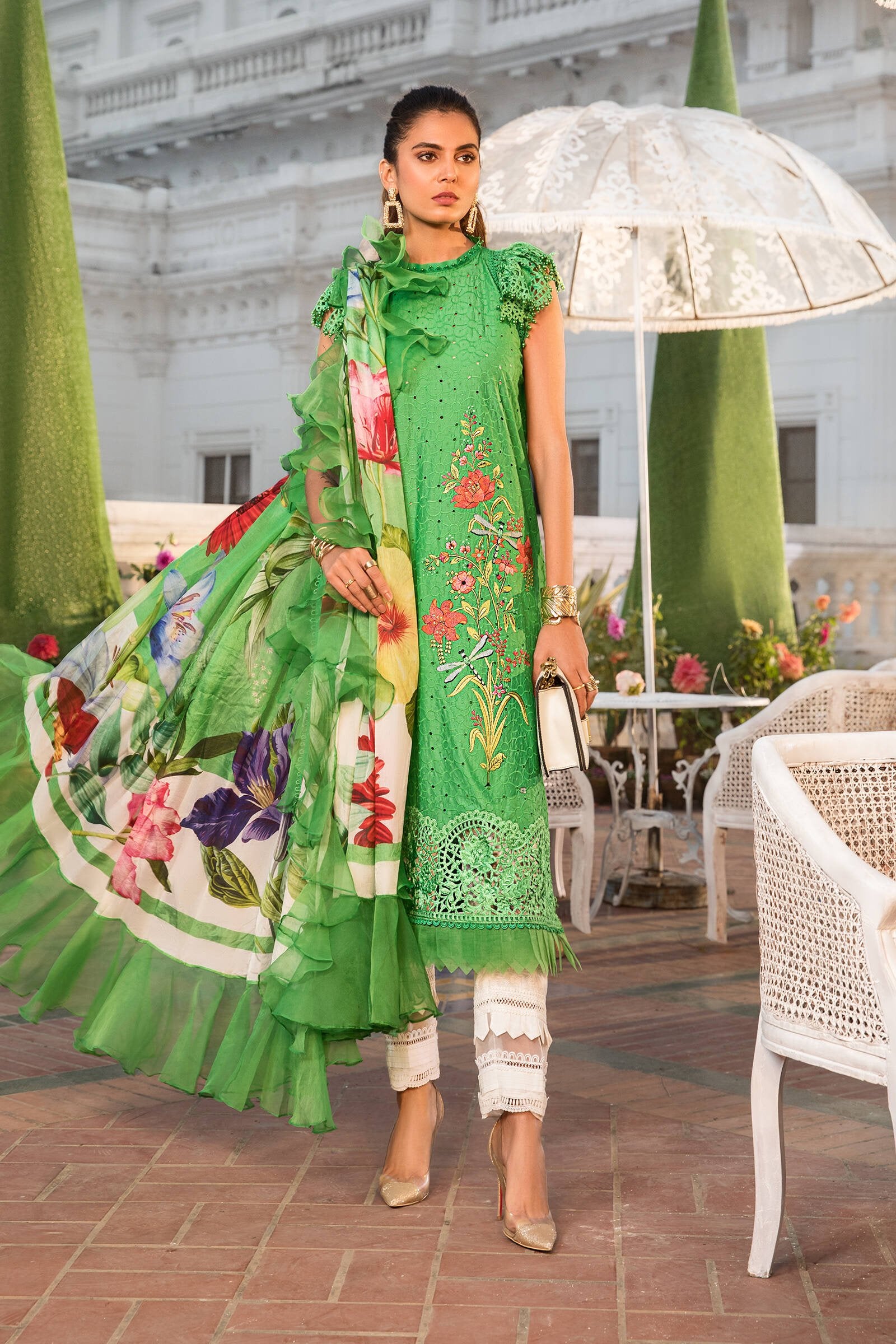 Maria.B (میں تیری آن) Unstitched Luxury Lawn D-07-B