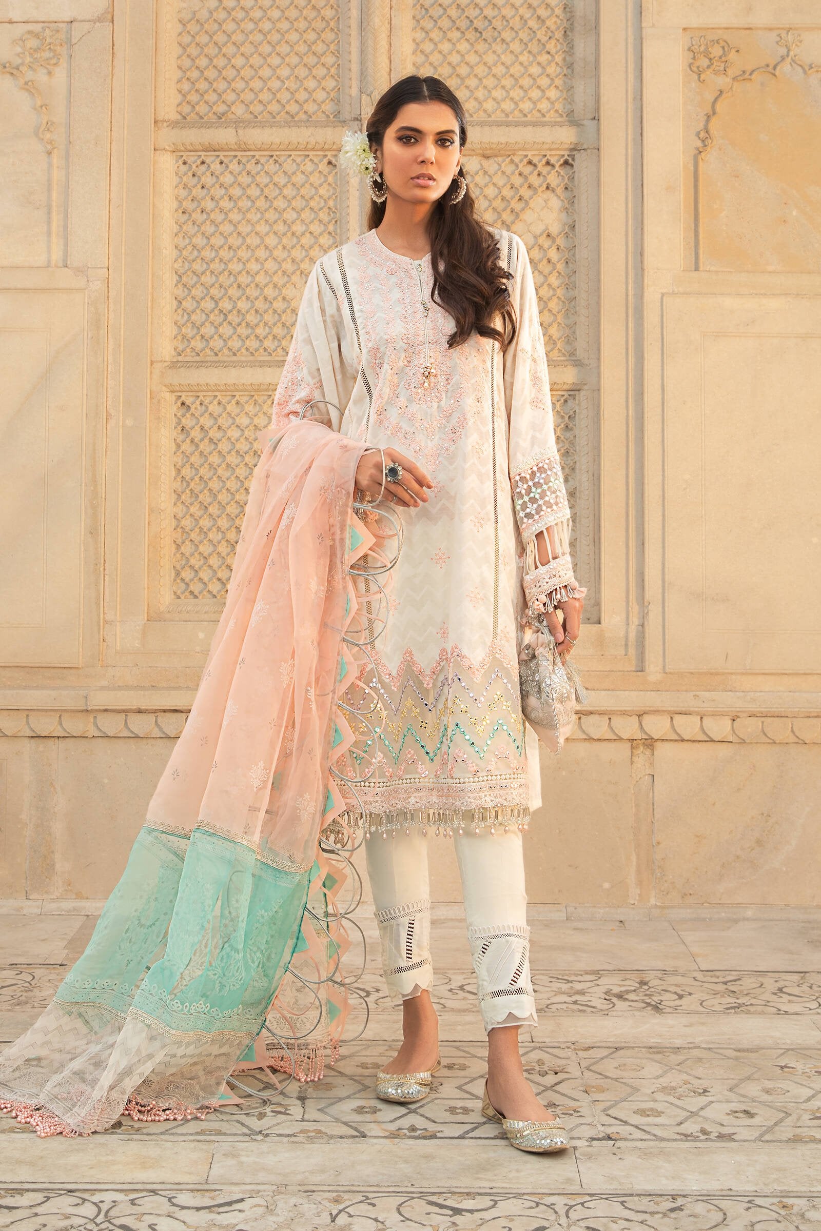 Maria.B (میں تیری آن) Unstitched Luxury Lawn D-15-A