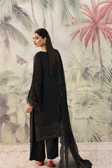 Romansiyyah by Emaan Adeel Embroidered Chiffon Suits Unstitched 3 Piece EA25RLF Zareenah – Formals Collection
