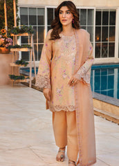 Rang Rasiya - Florence Embroidered Lawn Suit Unstitched 3 Piece RR25F D-04 Minahil - Summer Collection