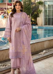 Rang Rasiya - Florence Embroidered Lawn Suit Unstitched 3 Piece RR25F D-05 Daniya - Summer Collection