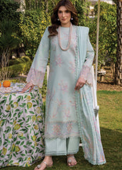 Rang Rasiya - Florence Embroidered Lawn Suit Unstitched 3 Piece RR25F D-10 Shireen - Summer Collection-
