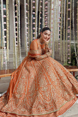 Gulmina Wedding Embroidered Chiffon Suits Unstitched 3 Piece GLM25EU D-06 – Formals Collection