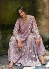 Lavie Haute by Esmel Unstitched Wedding Embroidered Net Suits 3 Piece EML25WU D-107 Aloura – Wedding Collection