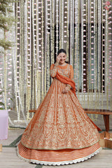 Gulmina Wedding Embroidered Chiffon Suits Unstitched 3 Piece GLM25EU D-06 – Formals Collection