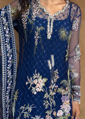 Lavie Haute by Esmel Unstitched Wedding Embroidered Net Suits 3 Piece EML25WU D-102 Seraine – Wedding Collection