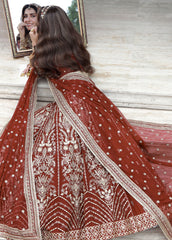 Gulmina Wedding Embroidered Chiffon Suits Unstitched 3 Piece GLM25EU D-01 – Formals Collection