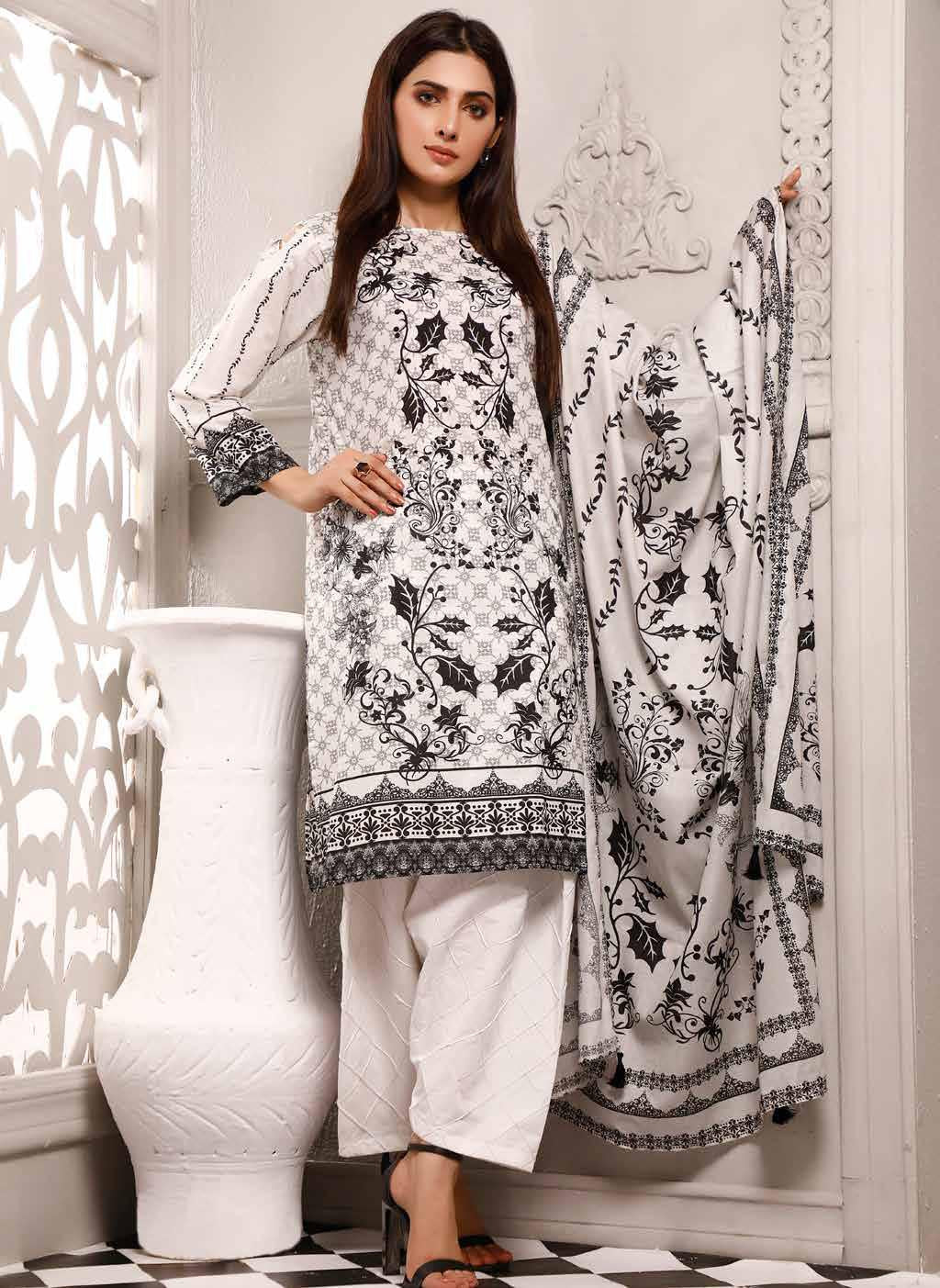 ZAVIYA BLACK &amp; WHITE PRINTS - 11
