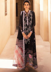 Kahani by Mushq Embroidered Cotton Net Suits Unstitched 3 Piece MQ22K MLF22 01 - Luxury Collection