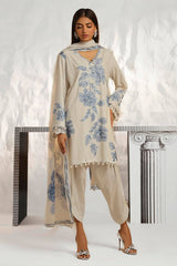 Sana Safinaz Luxury Muzlin Lawn Embroidered - M242-011A-CT-