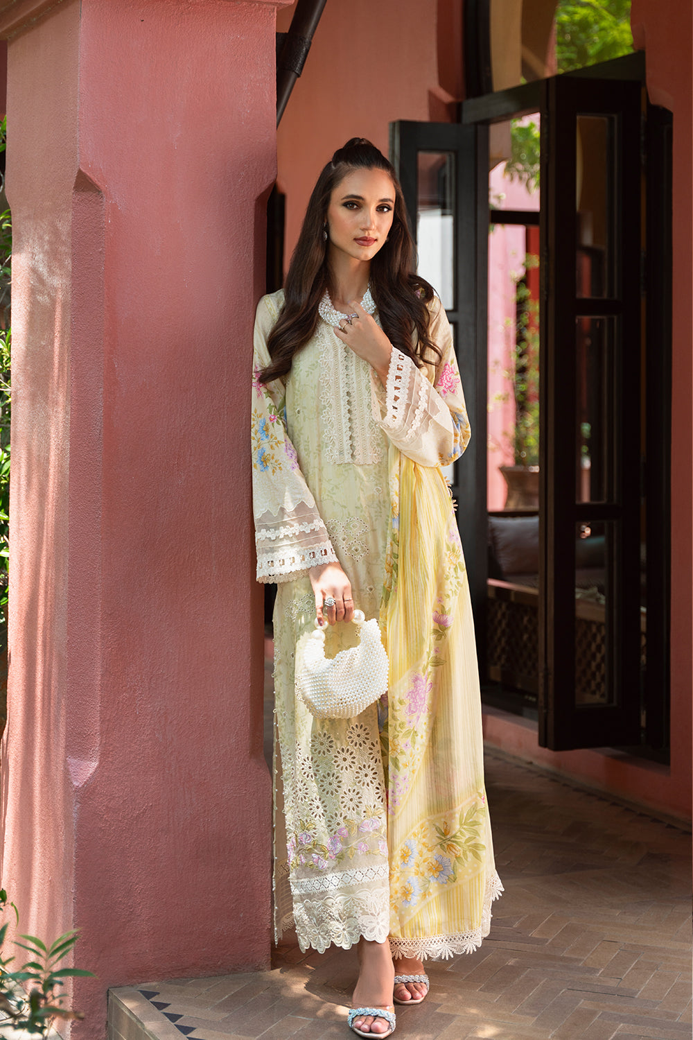 Saira Rizwan Embroidered Lawn Suits Unstitched Lawn SR24L2 D-05 Kate - Summer Collection-