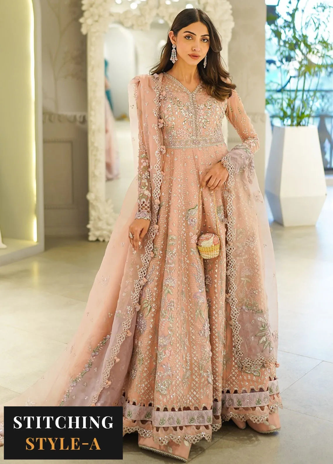 Republic WomensWear Embroidered Suits Unstitched 3 Piece RW24PV D-03 Orsa – Wedding Collection