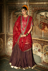 Singhar By Saad Shaikh Embroidered Raw Silk Suits Unstitched 3 Piece SSK25SG GULRUKH – Festive Collection