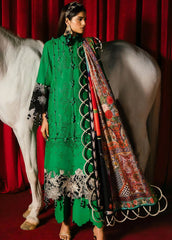 Sana Safinaz Embroidered Lawn Suits Unstitched 3 Piece SS24UL 1B - Luxury Collection