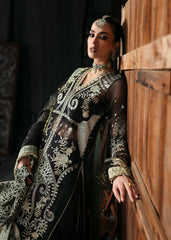 Sardinia Wedding Embroidered Organza Suits Unstitched 3 Piece D-1201 Lumen – Formals Collection