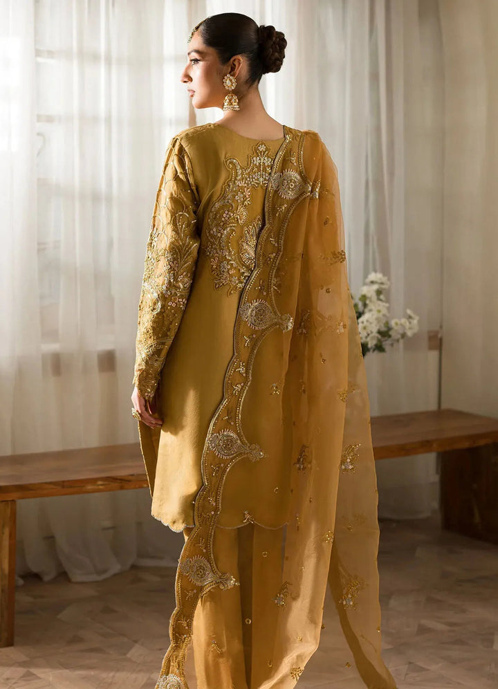 Sauve by Emaan Embroidered Organza Suit Unstitched 3 Piece EA24S Zoe – Summer Collection