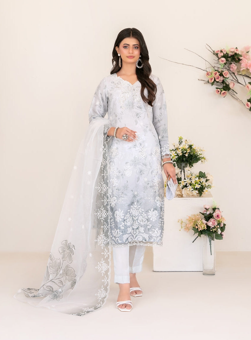 Tawakkal – Larimar Luxury Formals Un-Stitched 3pc Collection – D-4257