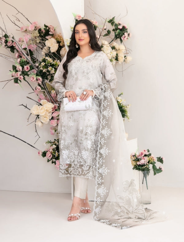 Tawakkal – Larimar Luxury Formals Un-Stitched 3pc Collection – D-4253