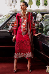 Tabeer By Charizma Embroidered Lawn Suits Unstitched 3 Piece CRZ25TS CT5-12 - Festive Collection